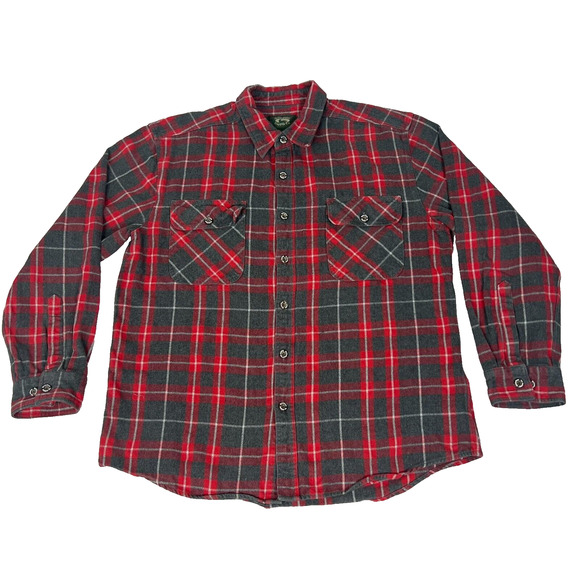 Stillwater Supply Co. Shirt Mens X-Large Plaid Flannel Work Long Sleeve Pockets - Picture 1 of 9